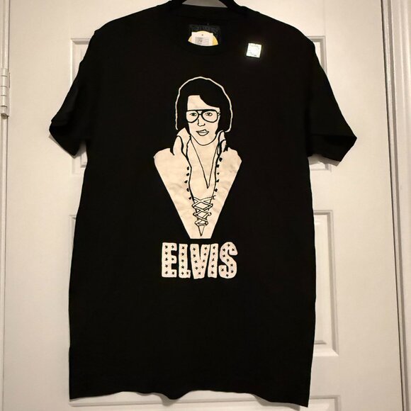 NWT Elvis Presley Official Urban Outfitters Exclusive Deerdana Shirt Size Medium - Picture 1 of 5